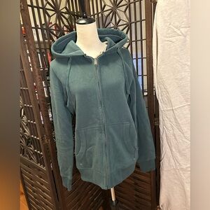 Fat Face Green Hoodie - Heavyweight